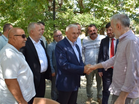 Binali YILDIRIM in Armutlu ziyareti